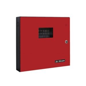 Mircom FA-106R: Six Zone Fire Alarm Unit, Red Door