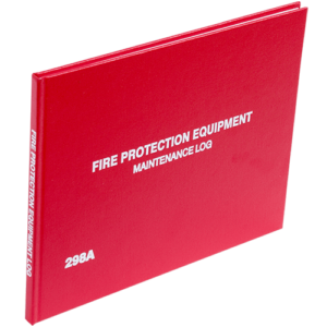 Fire Equipment Log Book for Fire Alarm Systems, Emergency Lighting, Fire Extinguishers & Emergency Generators