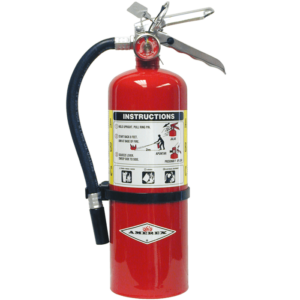 5 lb Fire Extinguisher - Amerex B500 ABC Multi-Purpose w/ Wall Bracket