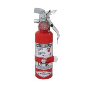 Amerex A384T, 1.4lb Halotron I Class B C Fire Extinguisher