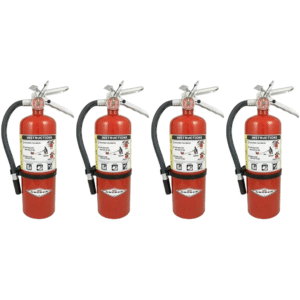 4 Pack of Amerex 5lb Fire Extinguisher